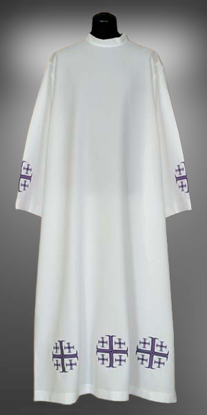 alba krzyż jerozolimski fiolet