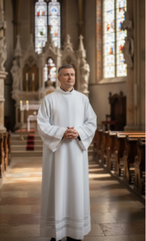 Alba z podwójną wstawką gipiurową