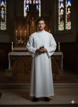 Alba ministrancka lektorska z zakładkami - Idealna dla każdego lektora i ministranta!