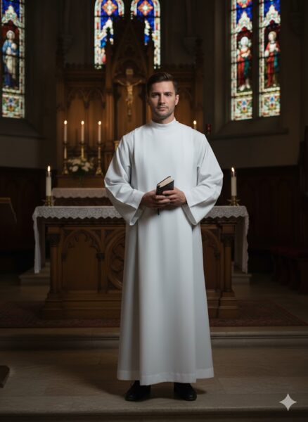 Alba ministrancka lektorska z zakładkami - Idealna dla każdego lektora i ministranta!