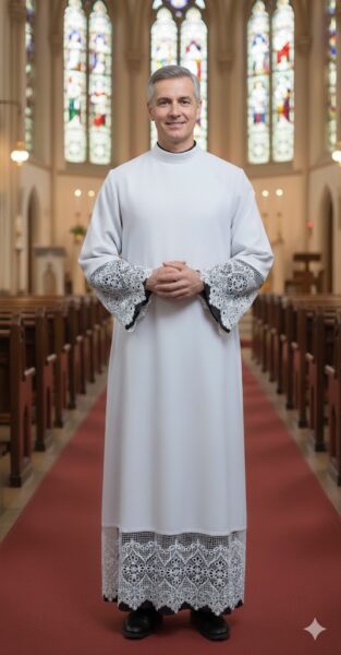 Alba Kapłańska z Czarną Podszewką i Gipiurą