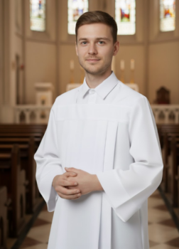 Komża ministrancka gładka