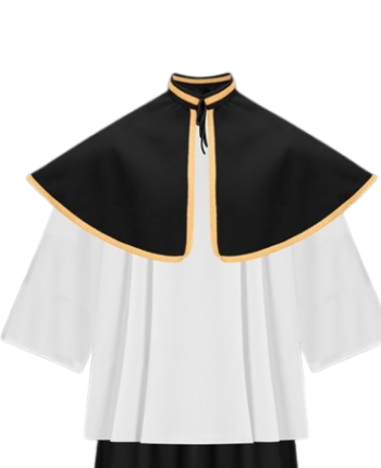 Pelerynka ministrancka czarna