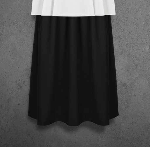 Czarna spódnica ministrancka Czarna spódnica ministrancka