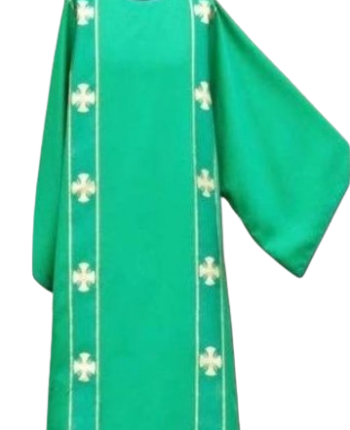 Zielona Dalmatyka diakońska + stuła