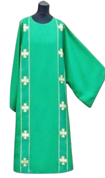 Zielona Dalmatyka diakońska + stuła