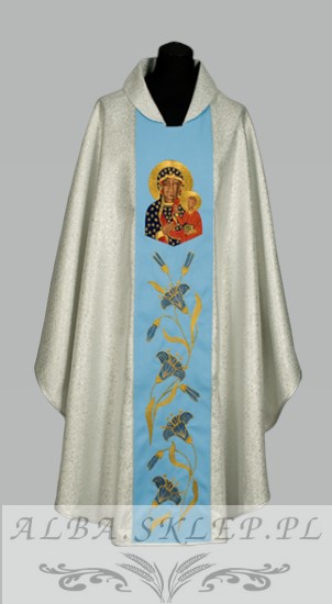 Ornat z ikoną Matka Boska Częstochowska