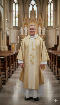 Ornat złoty winogron