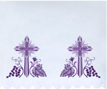 Obrus do kościoła na Adwent Wielki Post