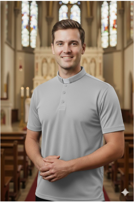 koszula kapłańska polo kr szara koszula kapłańska polo kr szara