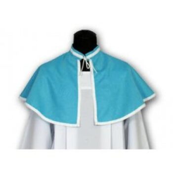 Niebieska pelerynka ministrancka