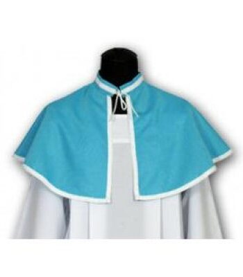 Niebieska pelerynka ministrancka