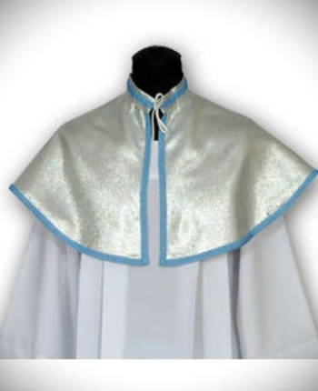 Srebrna pelerynka ministrancka