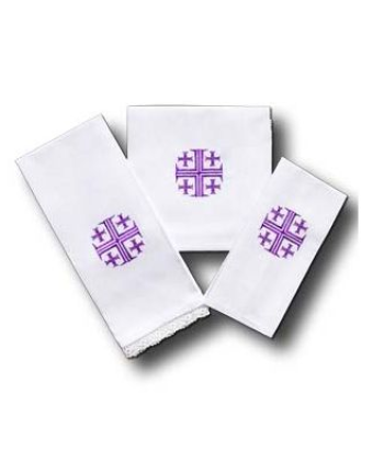 Bielizna kielichowa zestaw na Adwent Wielki Post