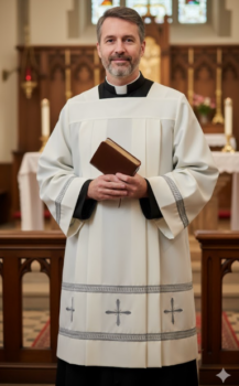 Komża Haftowana z Mereżką