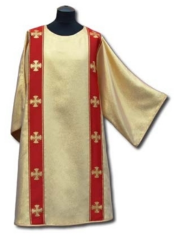 Złota Dalmatyka diakońska + stuła