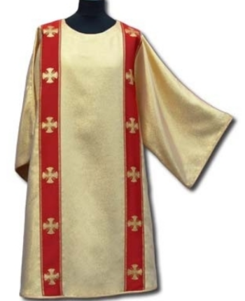 Złota Dalmatyka diakońska + stuła