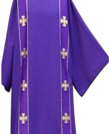 Fioletowa Dalmatyka diakońska + stuła