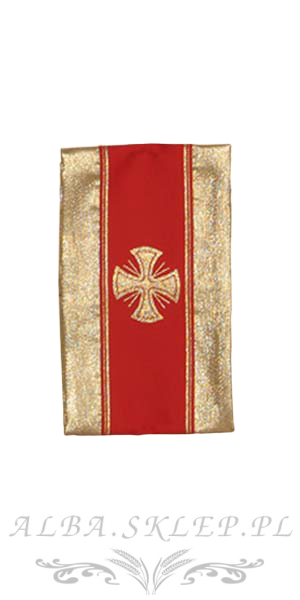 Welon na kielich złoty z czerwonym pasem