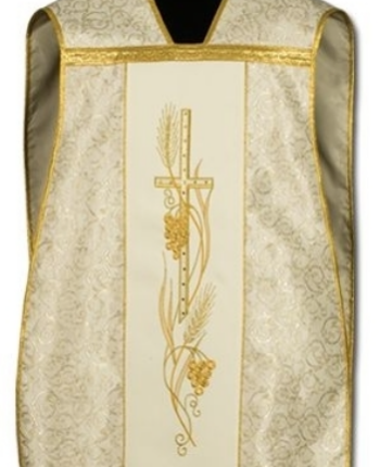 Złoty Ornat Rzymski haftowany – Adamaszek
