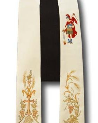 Stuła Haftowana Święty Florian