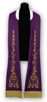 Stuła Rzymska Fioletowa