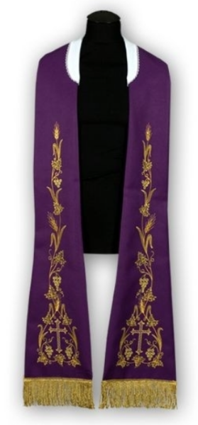 Stuła Rzymska Fioletowa
