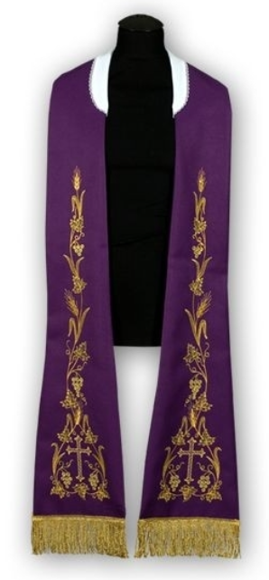 Stuła Rzymska Fioletowa Stuła Rzymska Fioletowa