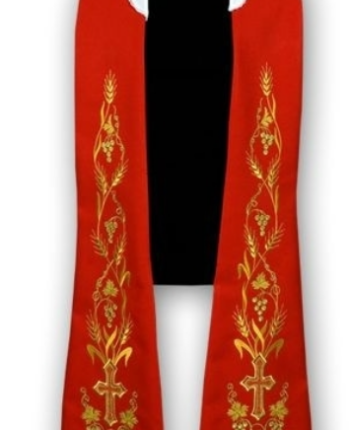 Stuła Rzymska Czerwona