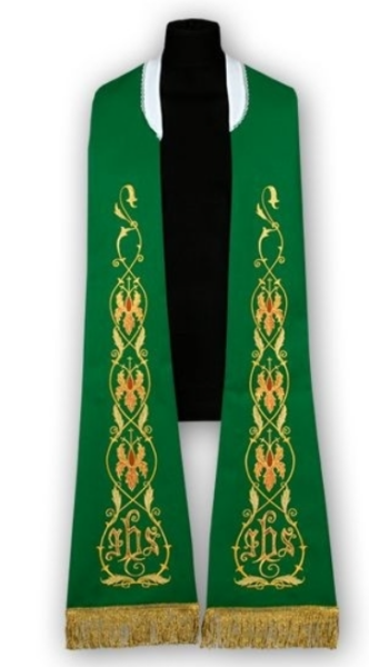 Stuła Rzymska Zielona