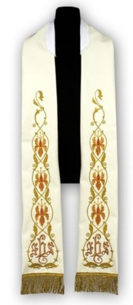 Stuła Rzymska Kremowa