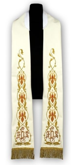 Stuła Rzymska Kremowa Stuła Rzymska Kremowa