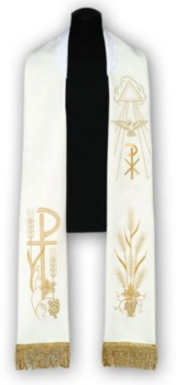 Stuła Kapłańska z wizerunkiem Ducha Świętego