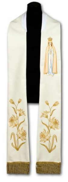 Stuła Matka Boska Fatimska