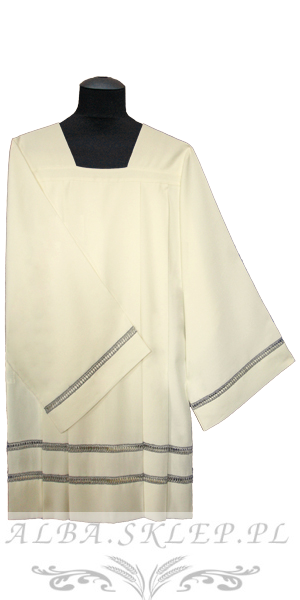 Komża lniana z mereżką Komża lniana z mereżką