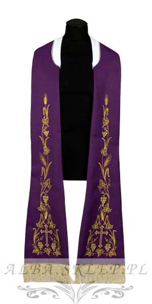 Stuła Rzymska Fioletowa Stuła Rzymska Fioletowa
