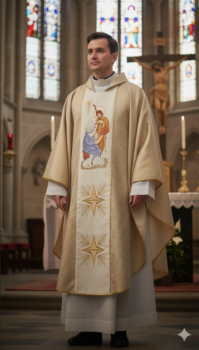 Ornat "Święta Rodzina" Boże Narodzenie