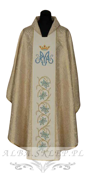Ornat Haftowany Maryjny 9