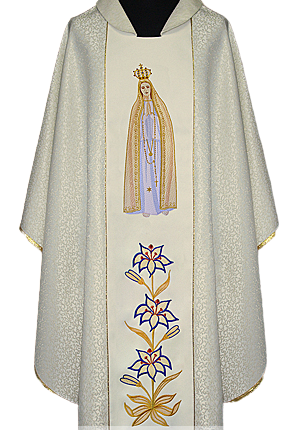 Ornat Haftowany Matka Boska Fatimska 2