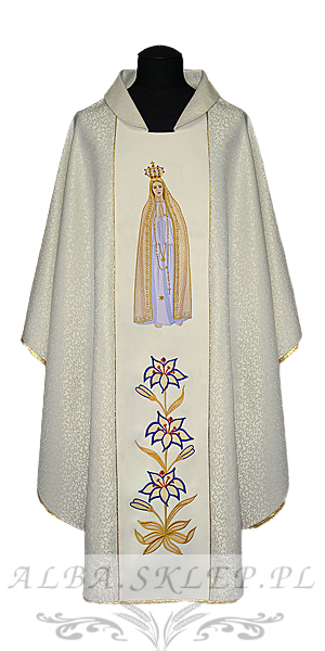 Ornat Haftowany Matka Boska Fatimska 2