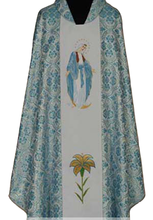 Ornat Haftowany Matka Boska Niepokalana