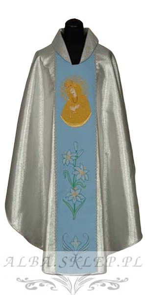 Ornat Haftowany Matka Boska Ostrobramska