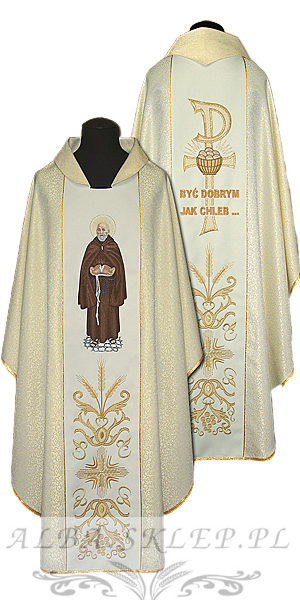 Ornat Haftowany Święty Brat Albert