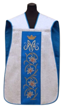 Ornat Rzymski Maryjny Haftowany