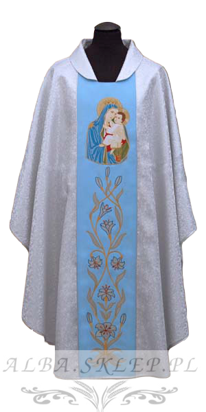 Ornat haftowany Matka Boska Szkaplerzna