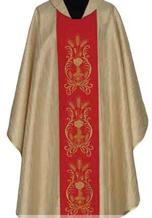 Ornat haftowany złoty 1