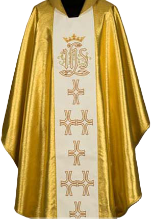 Ornat Haftowany Złoty 15