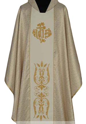 Ornat haftowany złoty 4
