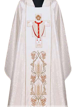 Ornat z wizerunkiem Chrystusa Najwyższego Kapłana