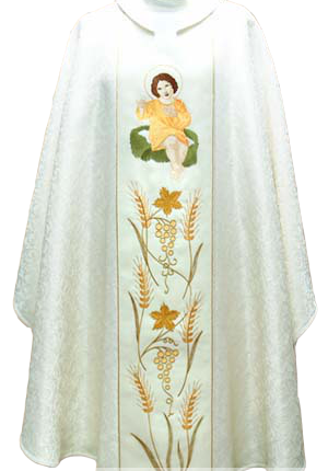 Ornat z wizerunkiem Dzieciątka Jezus